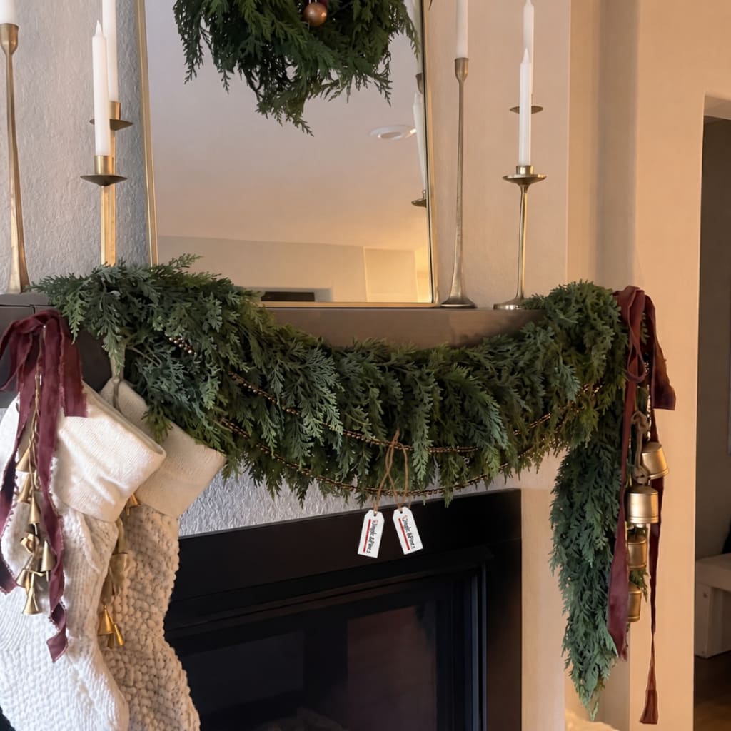 Jingle Cedar Garland