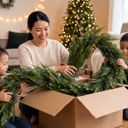 Jingle Cedar Garland