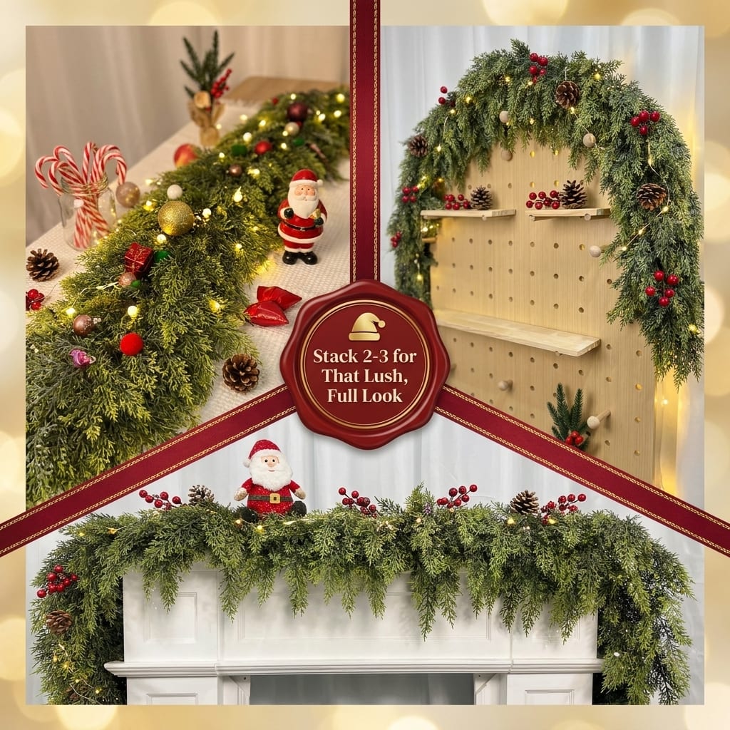 Jingle Cedar Garland